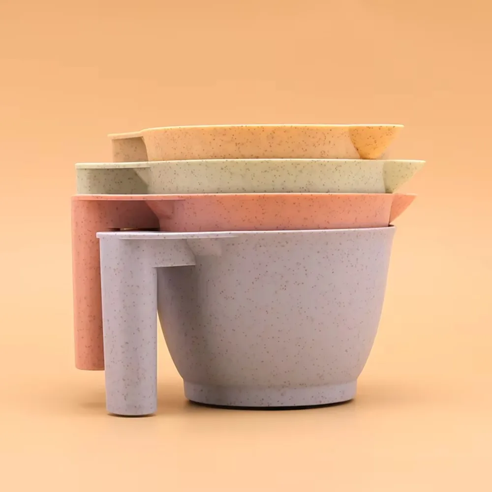 

Большая емкость для смешивания краски для волос из пшеничной соломы, чаша для окрашивания, аксессуары для укладки, контейнер для окрашивания волос, для использования в салонах