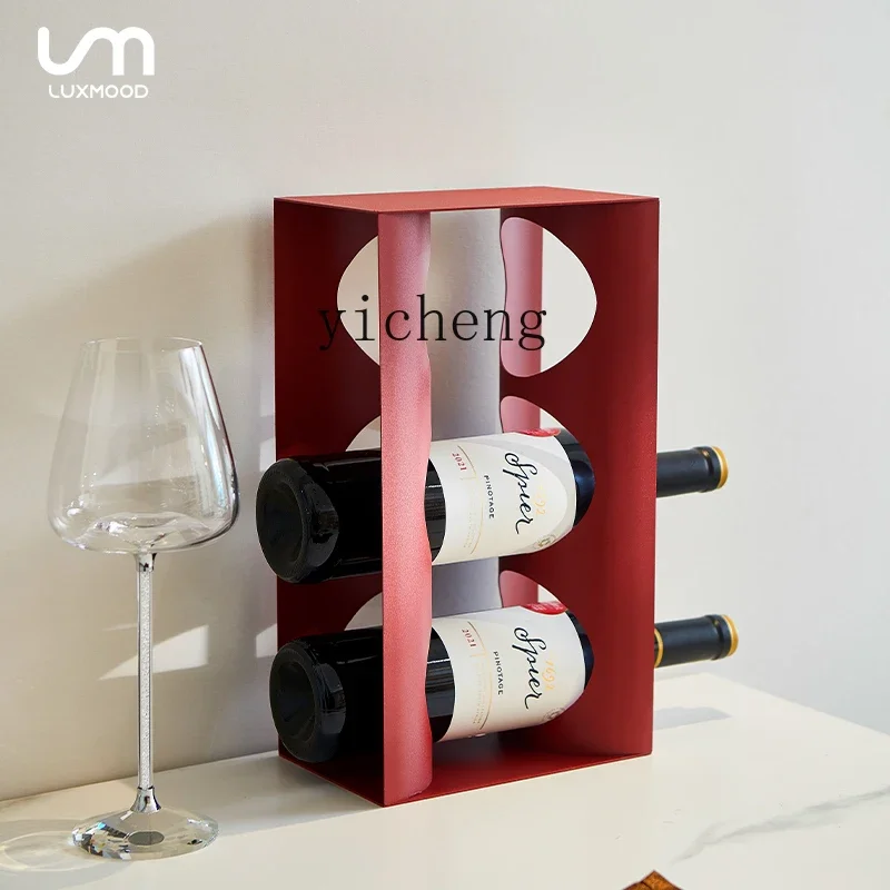 X5-18 light luxury high-end home living room wine cabinet wine rack dining side cabinet wine rack ornament