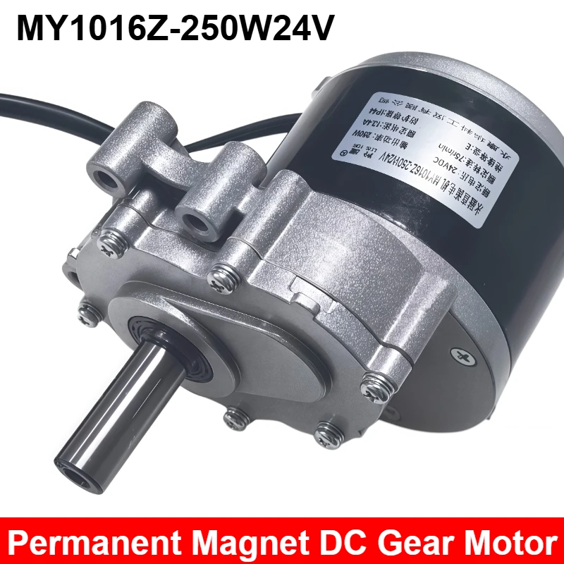 250W 24V Wheelchair Motor DC Brushed High Torsion Wheelchair Gear Motor for Electric Wheelchair