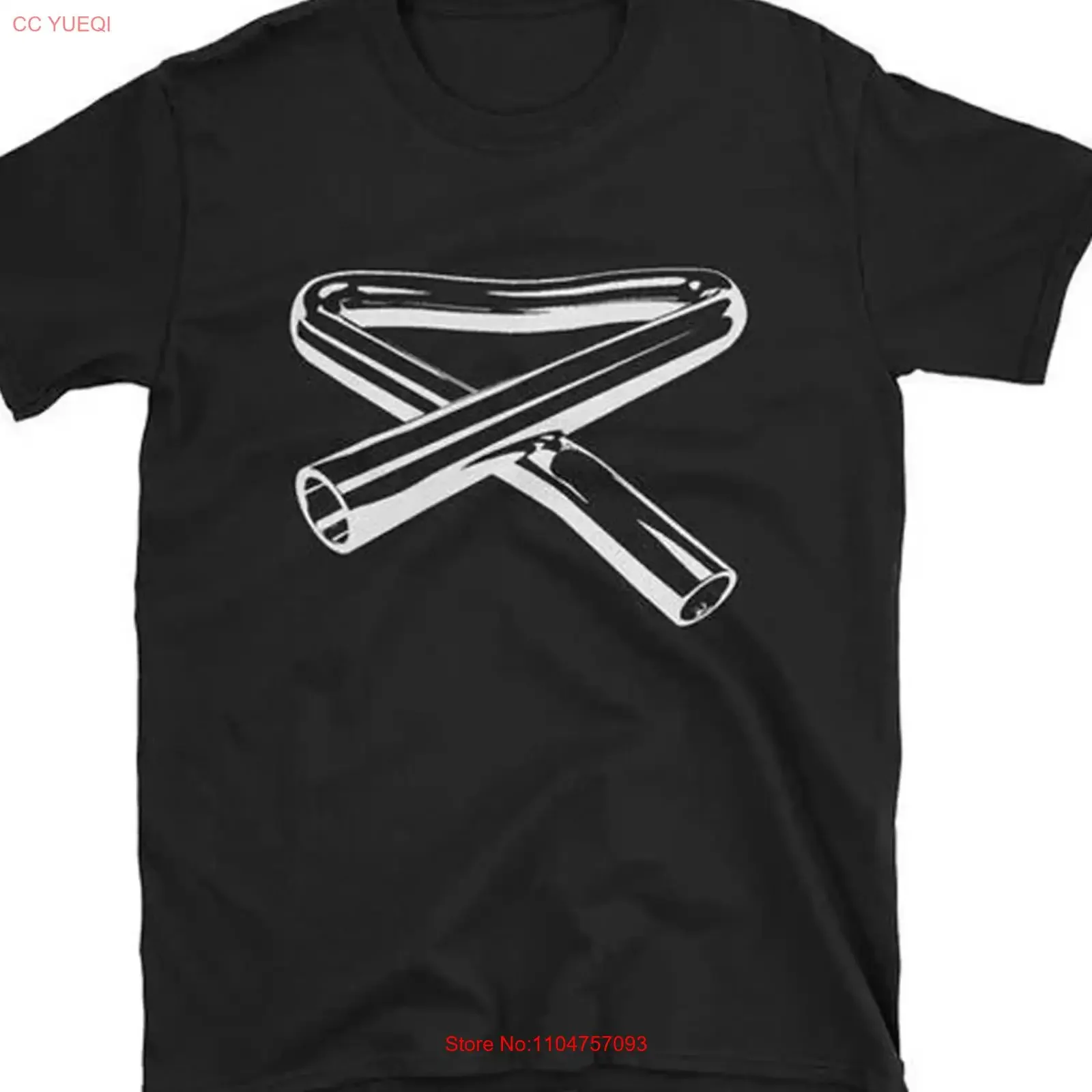 Camiseta preta com logotipo Mike Oldfield, todos os tamanhos S a 45Xl XZ686, vintage, lavada, unissex, roupas de designer gráfico, casual e elegante