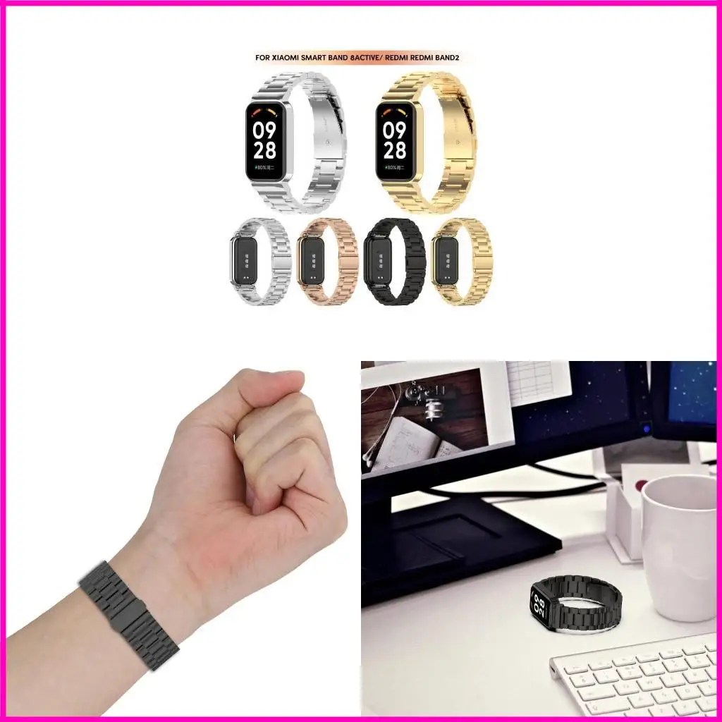 

Замена модного ремня из нержавеющей стали браслет подходит для Active для полосы 8