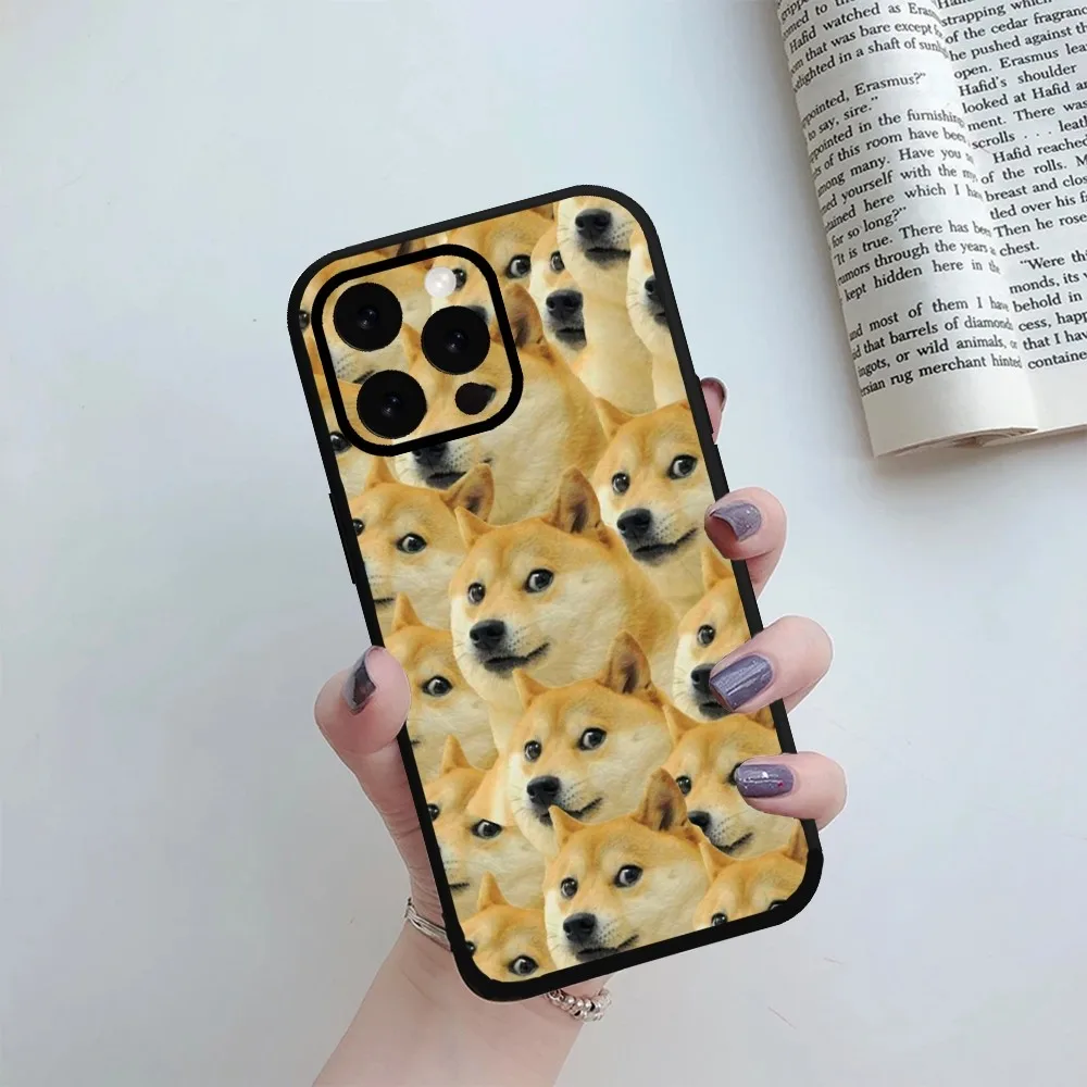 Cheems Shiba Inu Doge Meme  Phone Case For iPhone Mini 11 12 13 14 15 Pro XS Max X Plus SE XR Shell