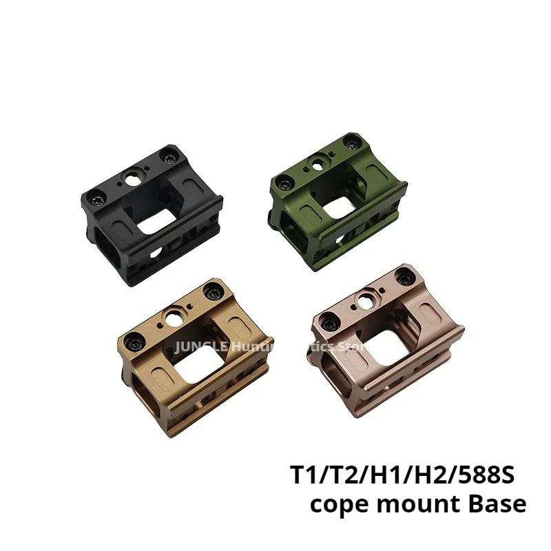 New YR271 Fast Riser Mount For Tactical Airsoft T2 ROMEO5 Red Dot Sight Scope Universal Heightening Bracket