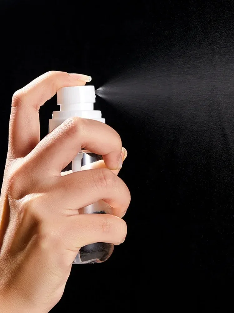 Tragbare klare Sprühflasche für Reisen, 30/60/100 ml, Parfümzerstäuber, Spenderflasche, Nebel, Toner, Lotion, leere nachfüllbare Flaschen – Detail 3