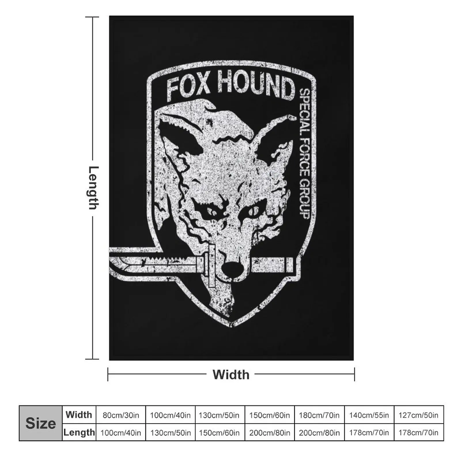 Foxhound (Variant) Throw Blanket Blankets For Bed christmas decoration christmas gifts Blankets