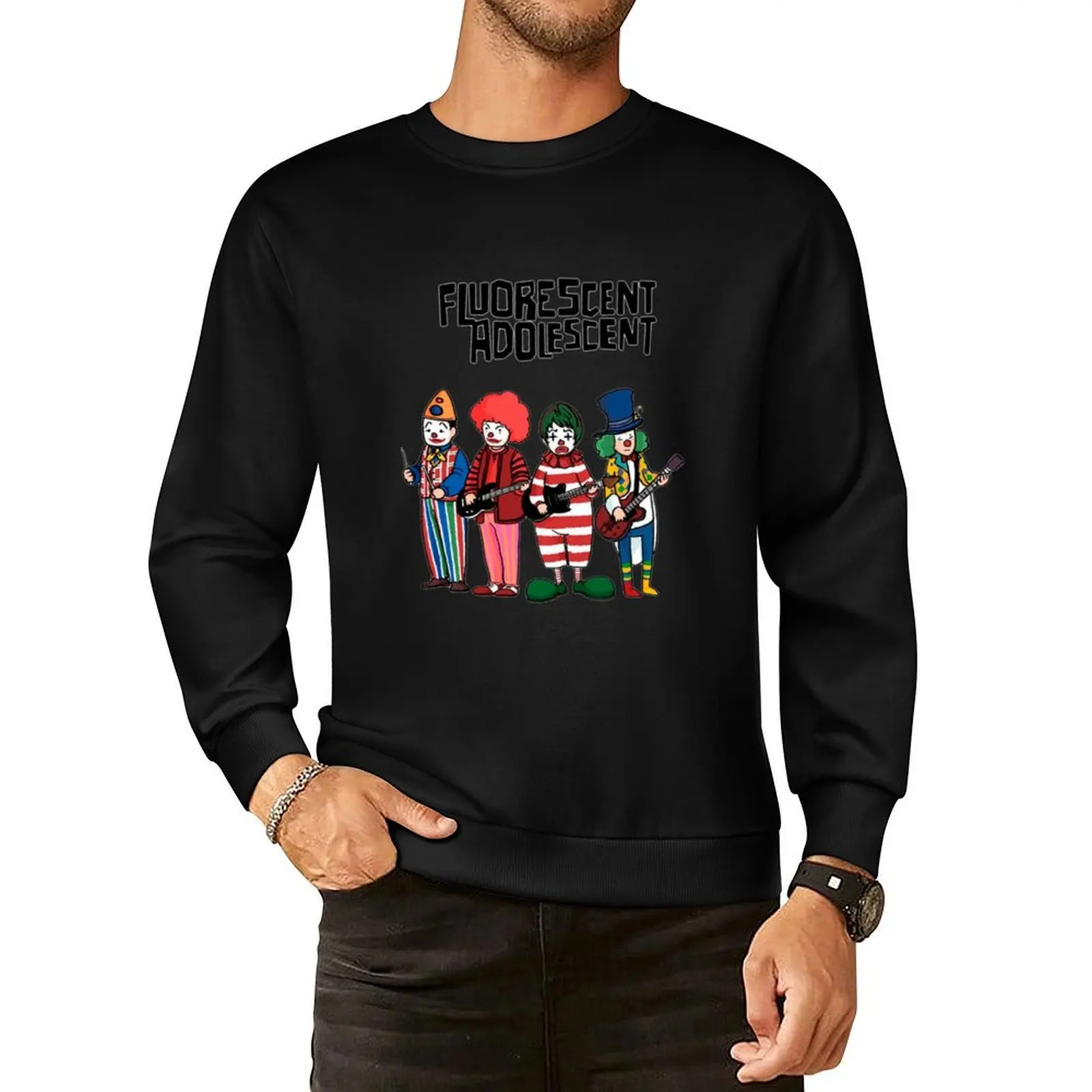 

Clowns - Fluorescent Adolescent - Arctic Monkeys Pullover Hoodie fashion men aesthetic clothing sports sweatshirt man