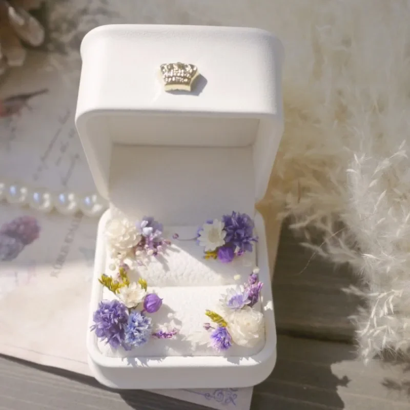 Mori wedding proposal eternal flower can be customized jewelry box