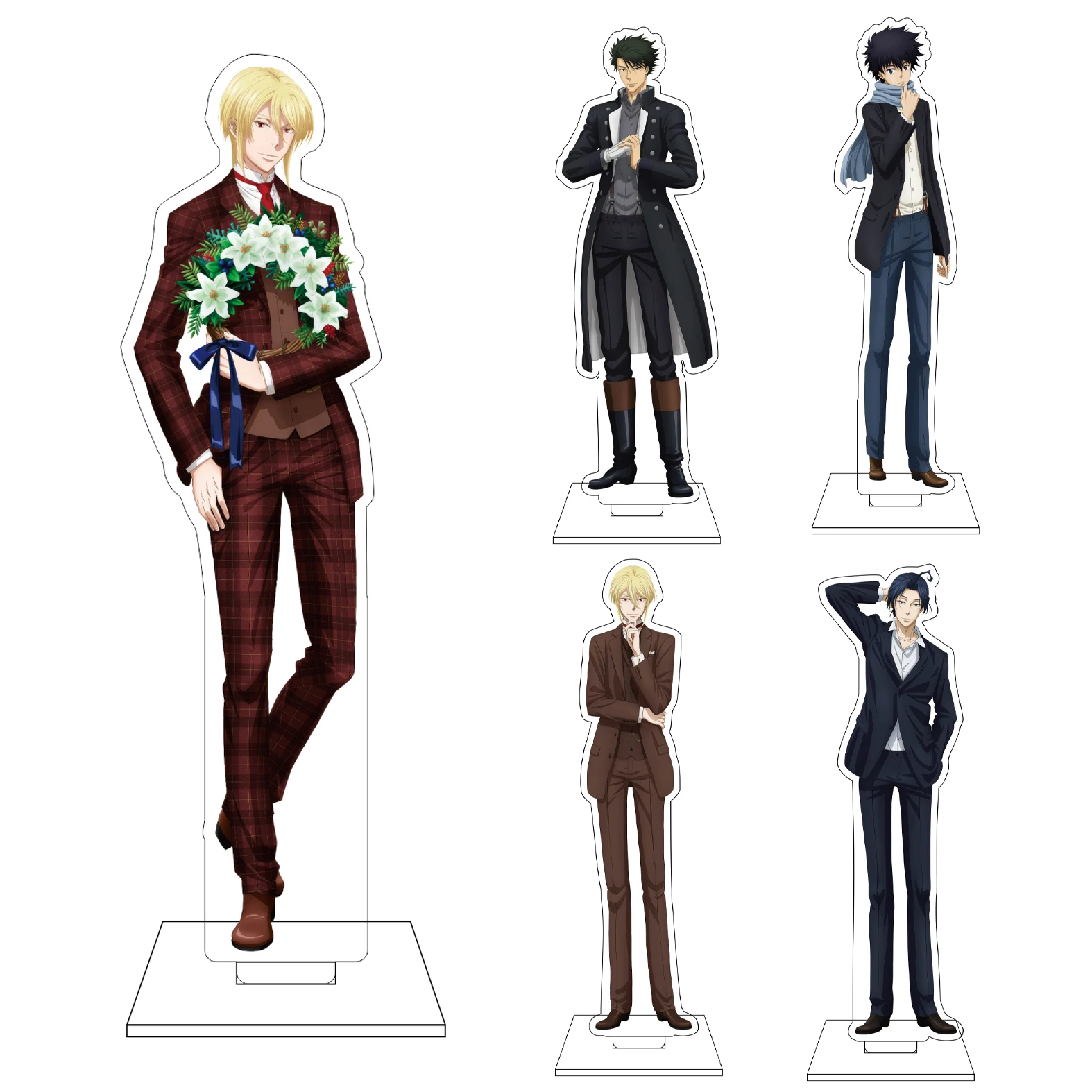 16CM Anime MORIARTY THE PATRIOT Cosplay Acryl-Figur-Ständer Hiroki Hyakuna ‌ Ornamente Geschenke