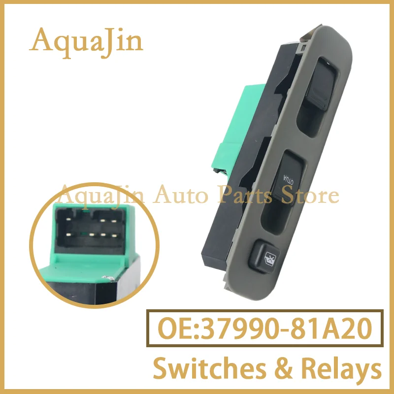 

37990-81A20 главный переключатель стеклоподъемника, регулятор управления для Suzuki Jimny FJ Suzuki Carry Kasten Auto Car 37995-75F00-P4Z