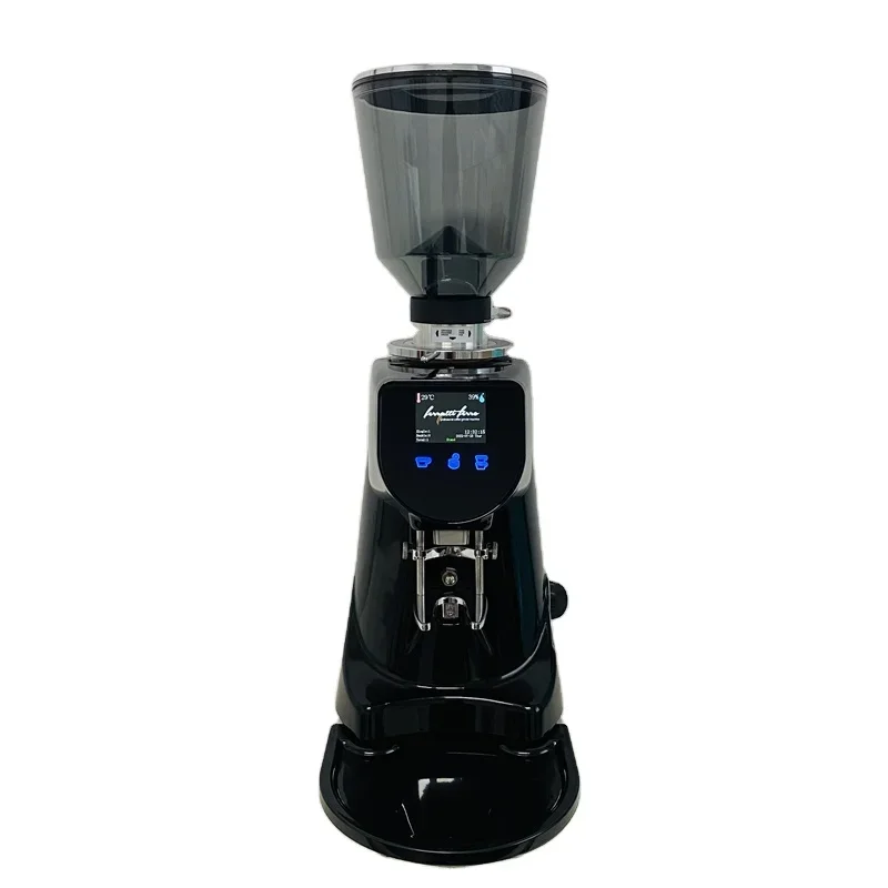 V New Design Italian Grinding Burr Electricity Espresso Coffee Grinder for Wholesale