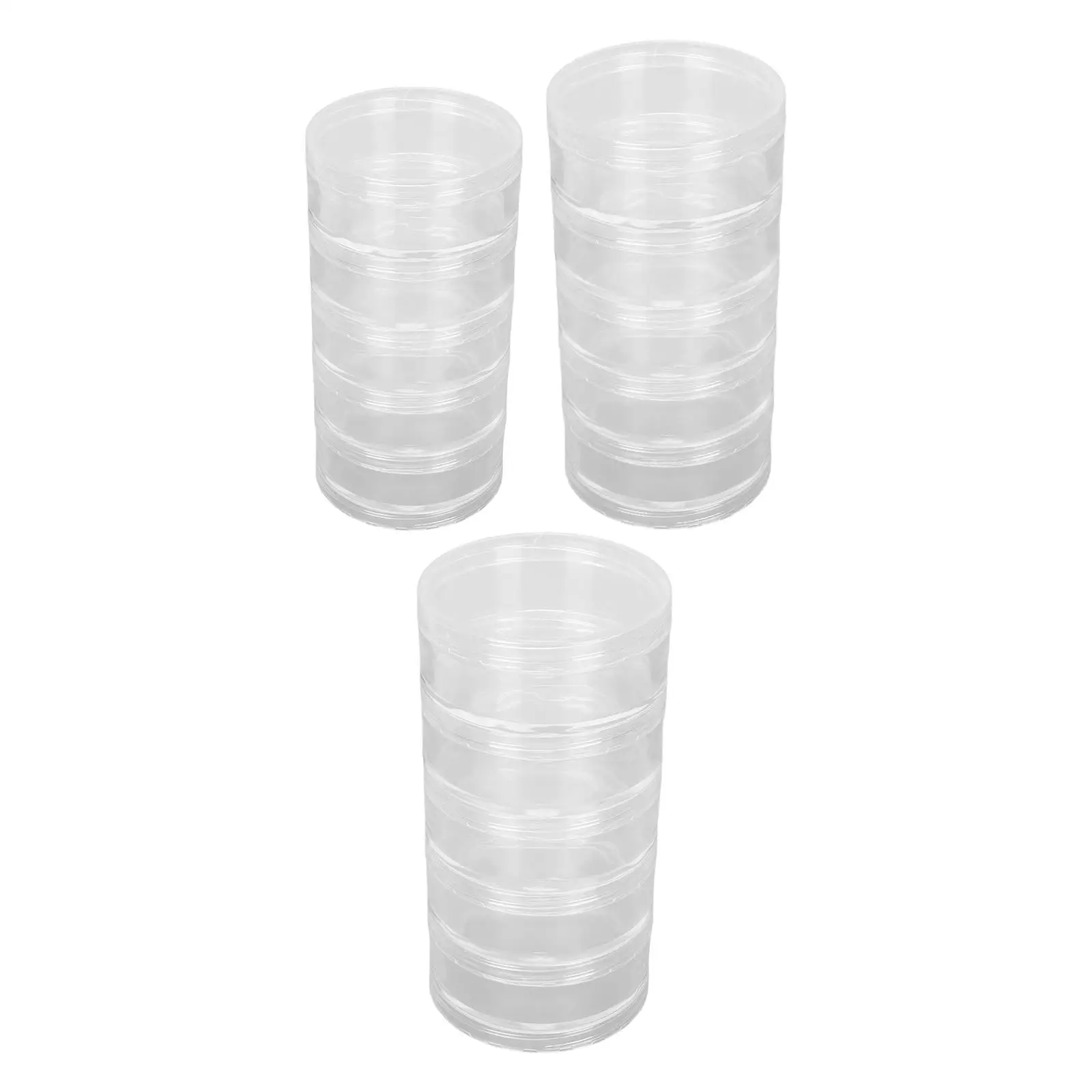 Watch Components Organizer Stackable Box Five Layers Parts Holder Plastic Storage Case for Professional Watchmaking Kit