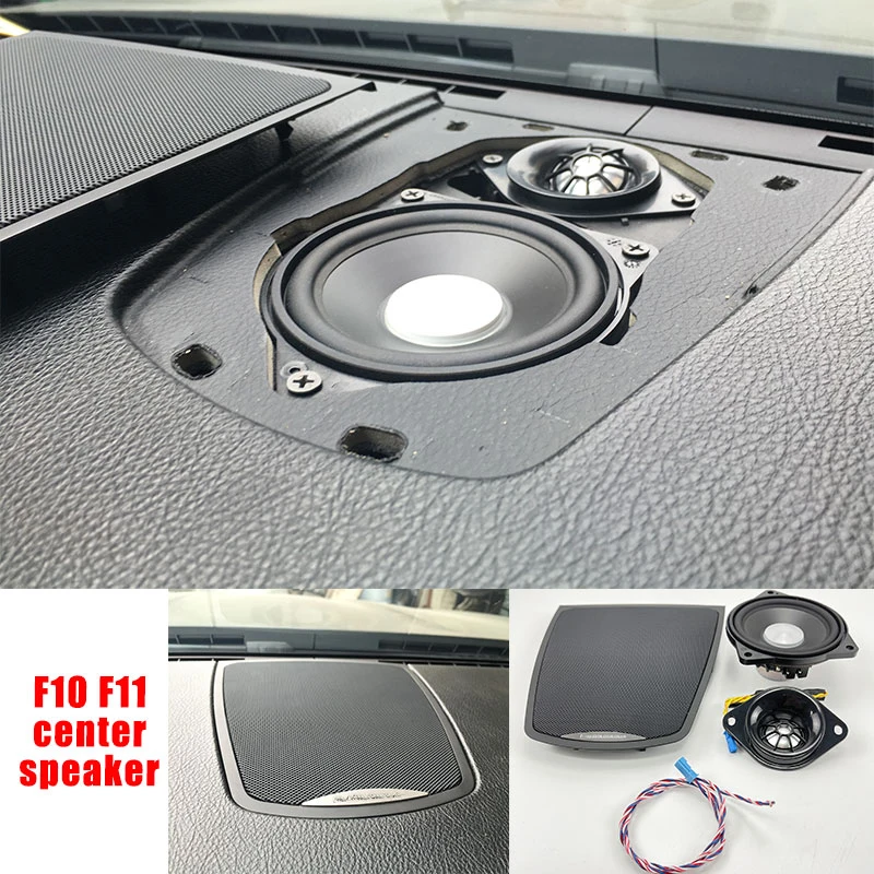 Car Front Door Speaker For BMW F10 F11 5 Series Audio Trumpet Tweeter Cover Head Treble Horn Frame Decoration Original Model Fit