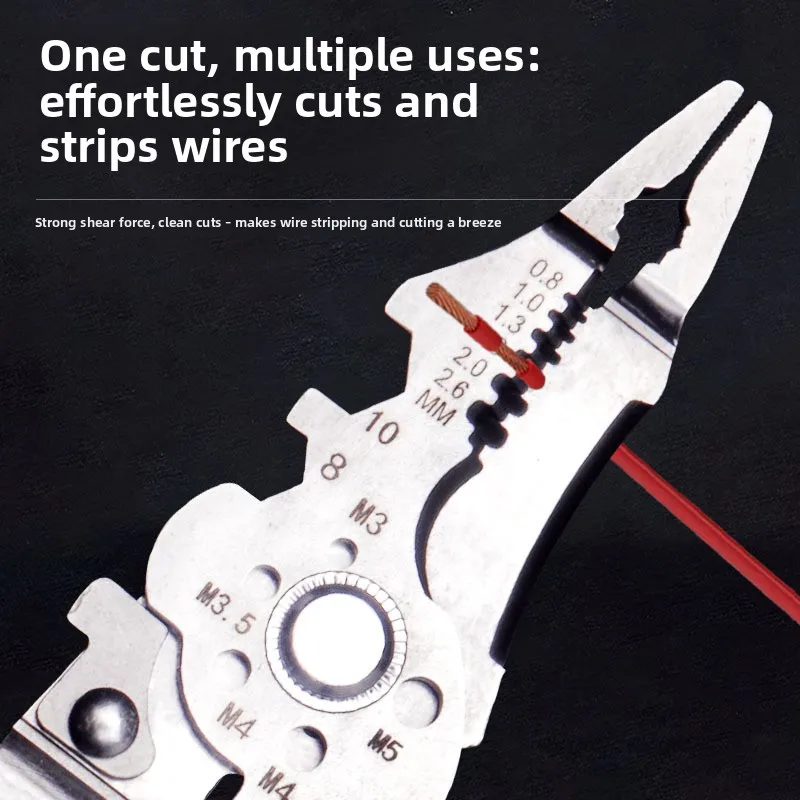 أداة متجرد الأسلاك متعددة الوظائف كهربائي خاص 21 الكل في واحد أداة متجرد أسلاك الفولاذ المقاوم للصدأ