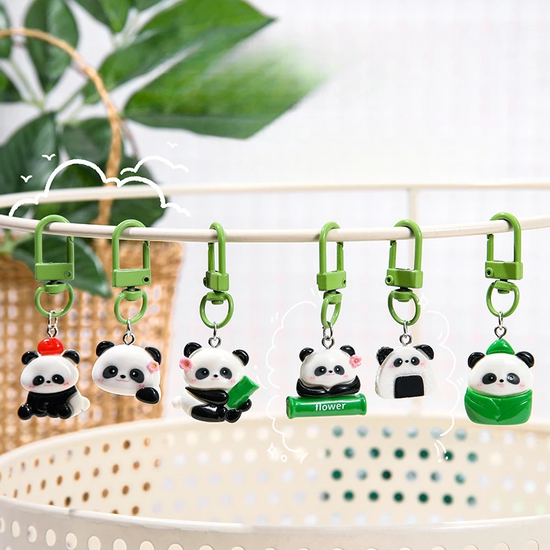 1PCs Cartoon Red Panda Keychain Cute Keychain Student Bag Pendant Bag Boys And Girls Jewelry Accessorie Gift