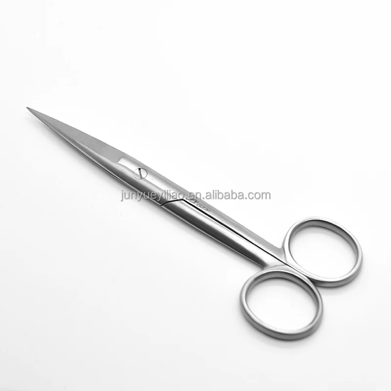 Surgical Suture Operating Scissors 145mm b/b Straight Plastic Surgery Scissors