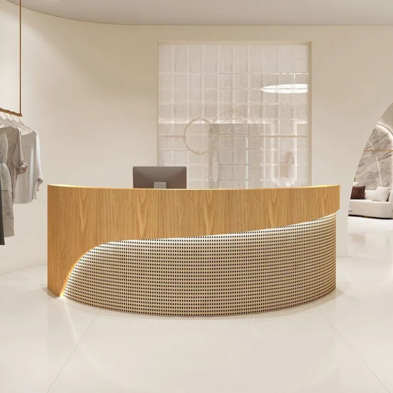 Company Modern Hall Reception Preferred Table Service Center Consultation Rattan Hotel Yangsheng Museum checkout page