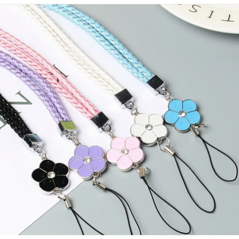 

20 Pcs Anti-Lost Phone Strap Multicolor Short Style Lanyard Gift Keychain Straps