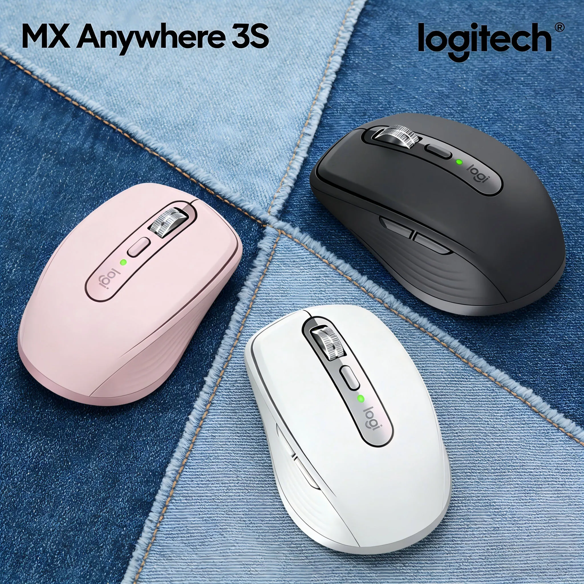 

Logitech MX Anywhere 3S, профессиональная Bluetooth-мышь для деловых мероприятий и офисных работников
