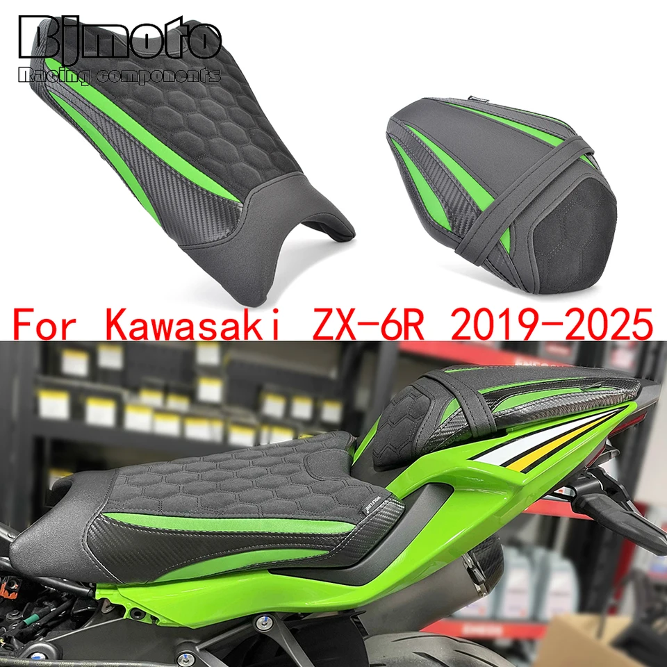 Kawasaki ZX6R 2019-2025 Front Rear Seat Set
