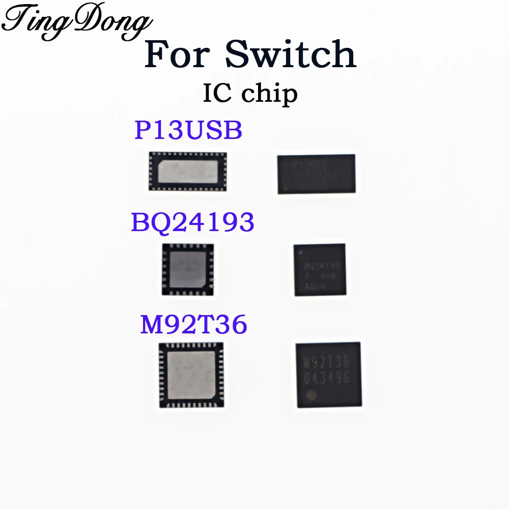 M92T36 PI3USB 30532ZLE BQ24193 IC Chip For Switch Console Display HDMI-Compatible Chipset