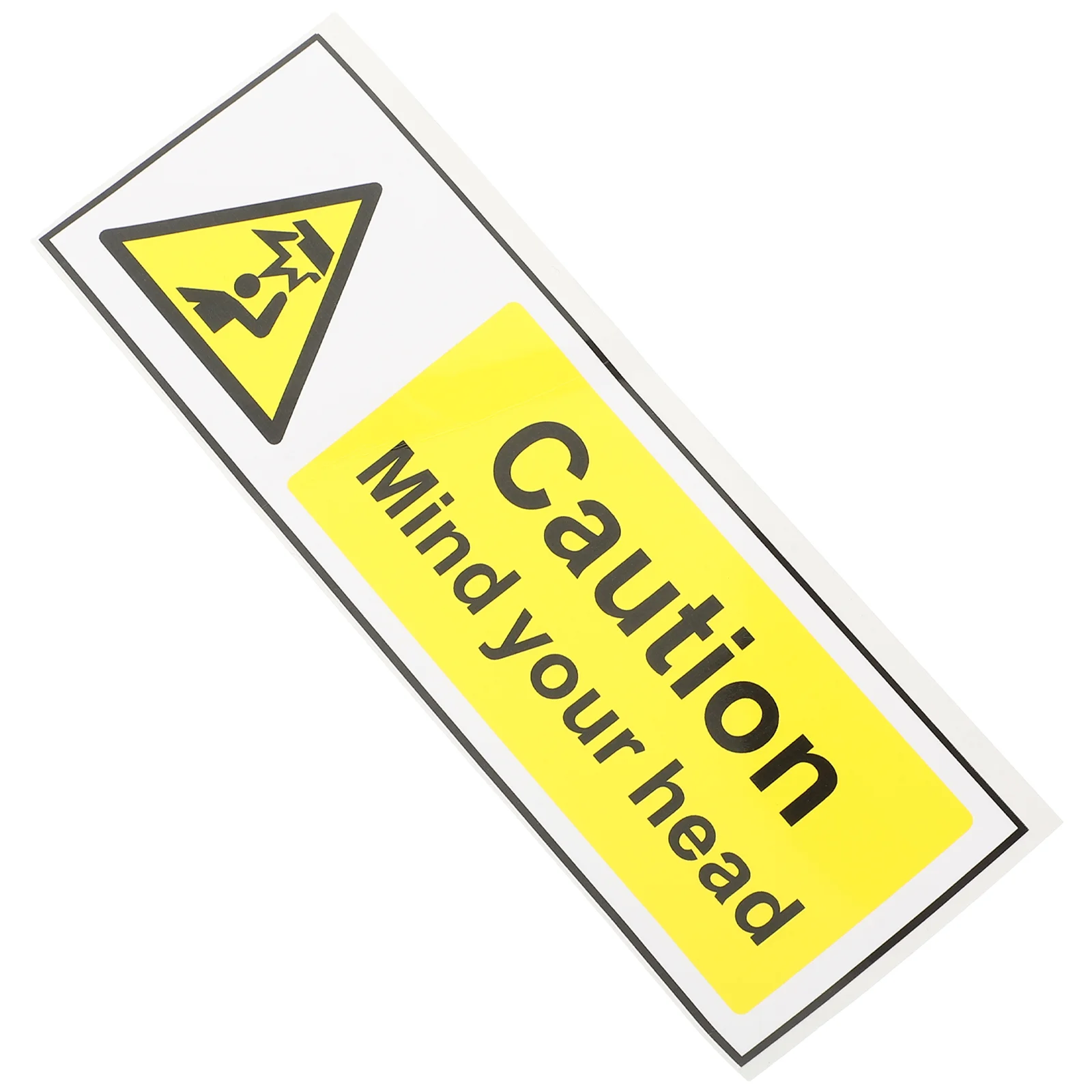 Be Careful Head Stickers Mind Your Signs Caution Watch Labels Low Overhead Clearance Decal Headroom Warning Self Adhesive