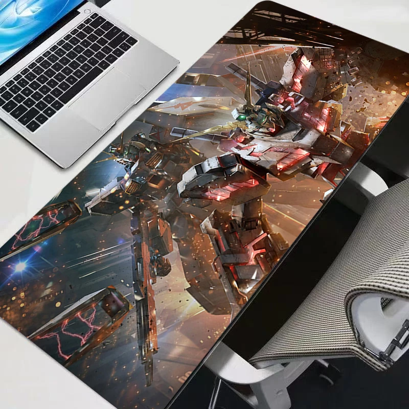 

Portable Mouse Pad Office PC Gaming Non-slip Desk Mat Computer Mechanical Warrior Gundams Keyboard Pad HD Print Anime Mousepad