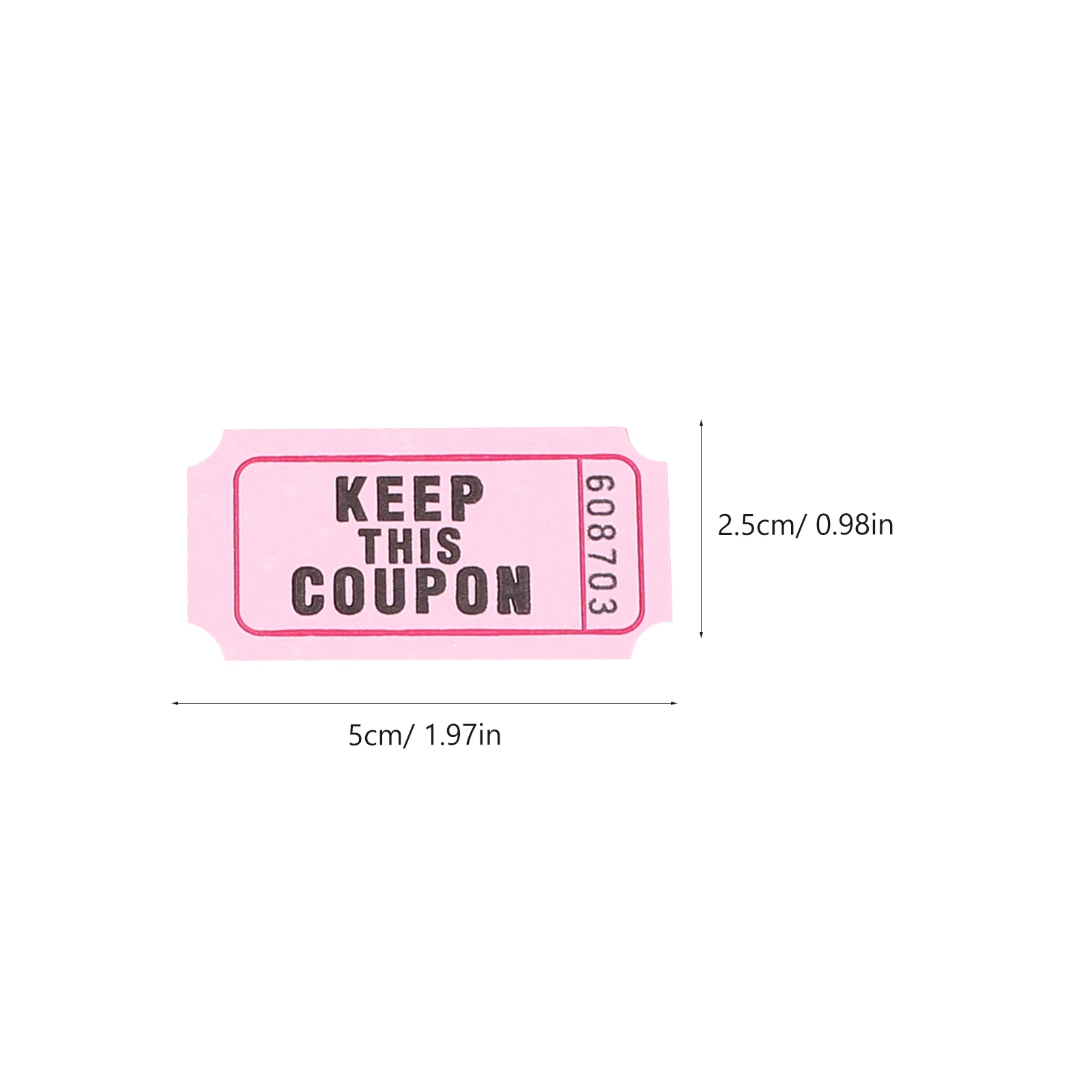 100pcs Raffle Tickets Universal Ticket Labels Ticket Game Lottery Tickets Raffle tickets Events Tickets Events Labels Tickets