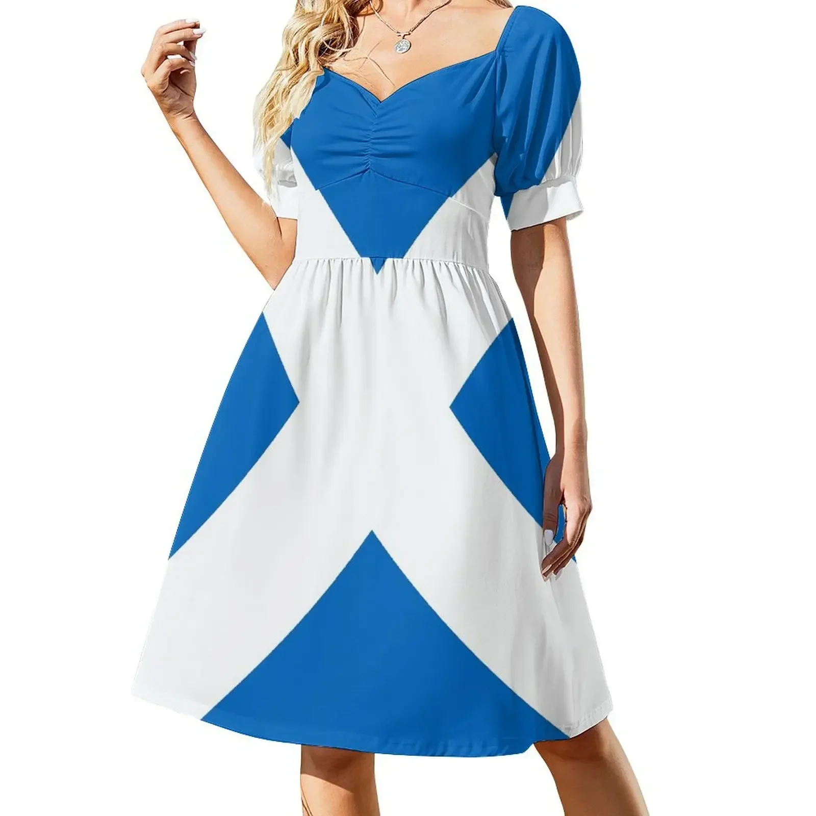 Scotland: Scottish Flag (Saltire) Sleeveless Dress prom dresses 2025 Women's summer dress Dress