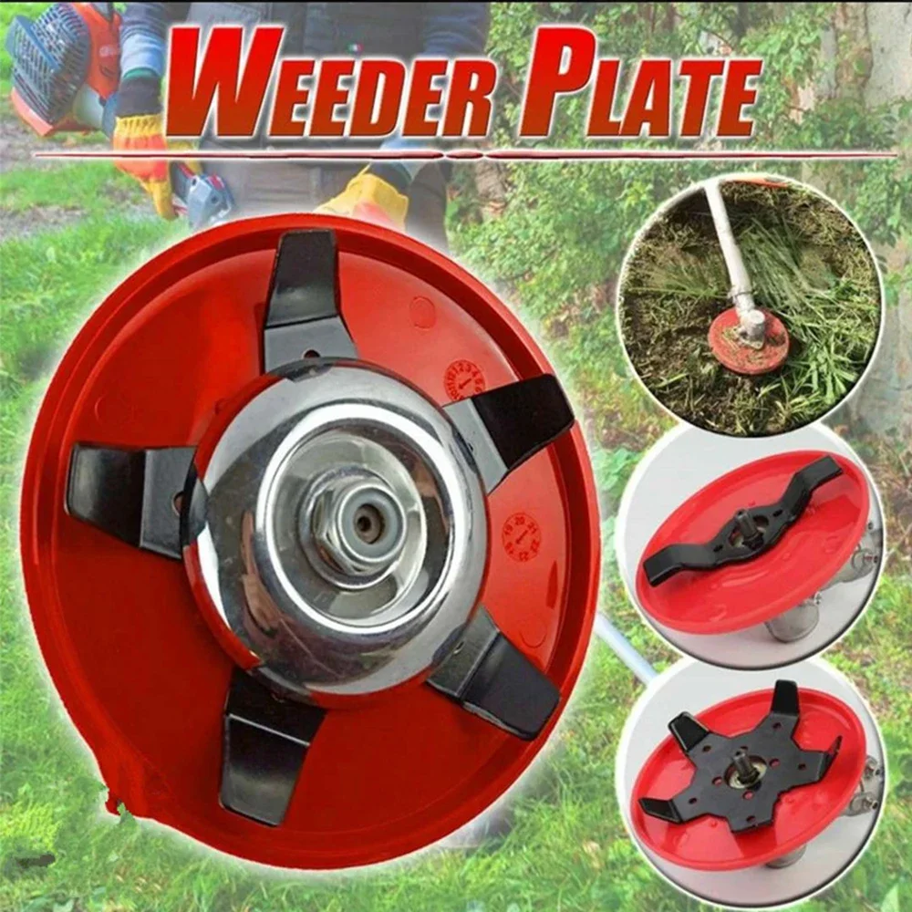 Dual-use Weeder Plate Lawn Mower Trimmer for Head Brushcutter Grass Cutting Machine Cutter Tool