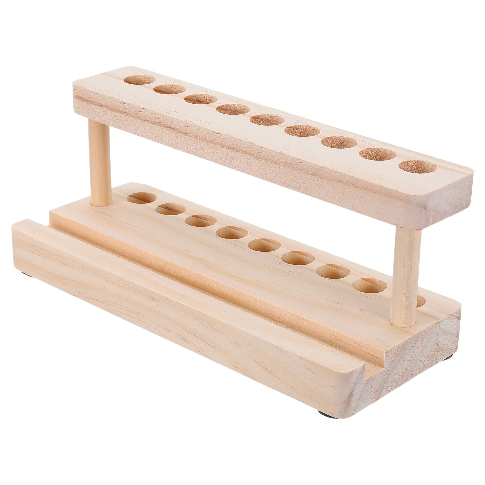 

Wooden Pen Holder Desk Organizer With Slots For Pens Pencils Markers Mobile Phone Pencil Holder With Phone Stand Wood Pencil