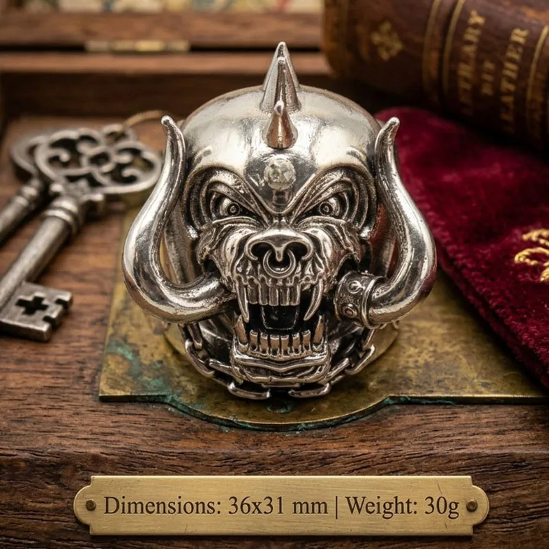 Compre 4 e ganhe 1 grátis Minotauro Inferno em aço inoxidável Para quem o curar a escuridão em força infelizante Anéis masculinos