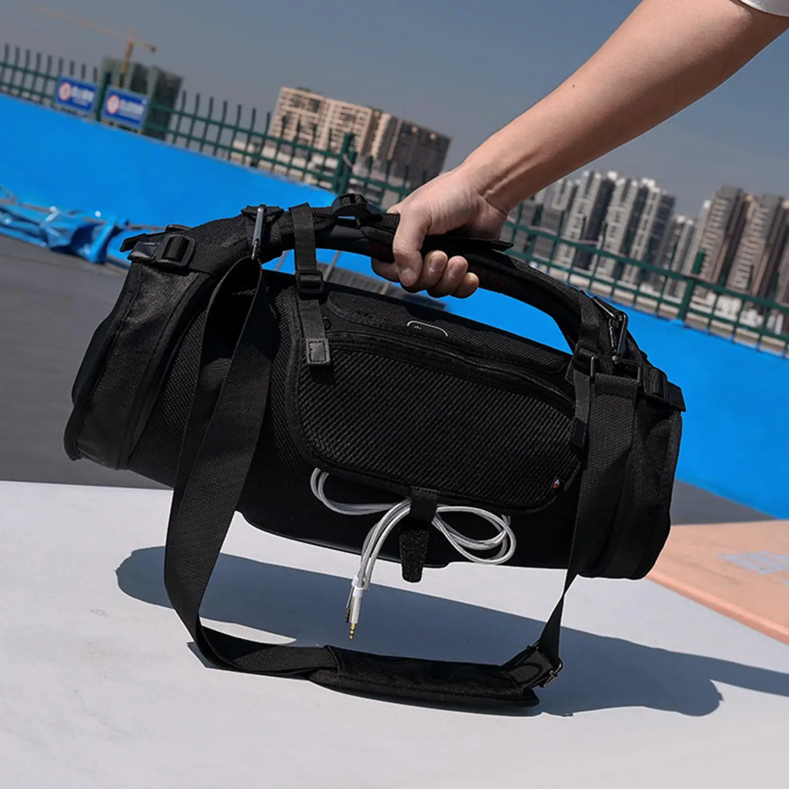 

Ремень для переноски Водонепроницаемый защитный чехол для динамика Бумбокса