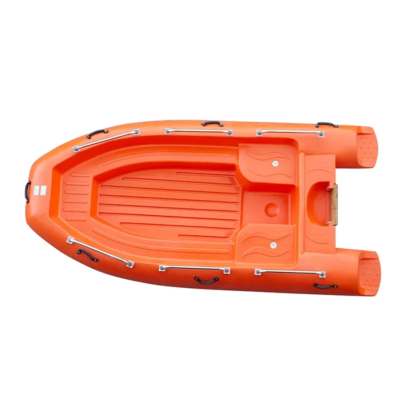 Blue ship yacht PE3.5 meters assault boat flood relief and disaster relief surfing with overboard machine lifeboat