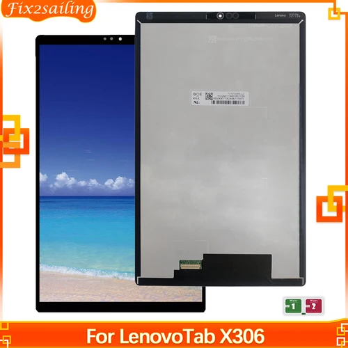 Pantalla táctil LCD de 10,1 pulgadas para Lenovo Tab M10, montaje de digitalizador HD de 2. ª generación, TB-X306F, TB-X306X TB, X306