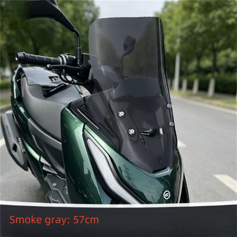 For CFMOTO 150SC-F modified front windshield glass 150scf transparent high-definition windshield and rain shield accessories