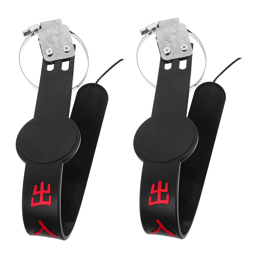 

2pcs Car Static Grounding Belt For Vehicle Anti-Static Strap Stainless Steel Auto Discharge Wire Truck Earth Belt