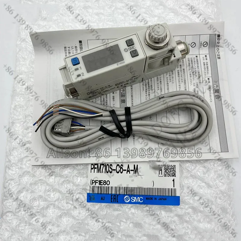 Imagem -04 - Interruptor do Medidor de Caudal Smc Pfm725-c6-f Pfm725s-c6 c8 01 02 L-a b c d e F-m Pfm725-c6 C8l-a b m Pfm725-c6 c8 L-c d -m Pfm72501 0