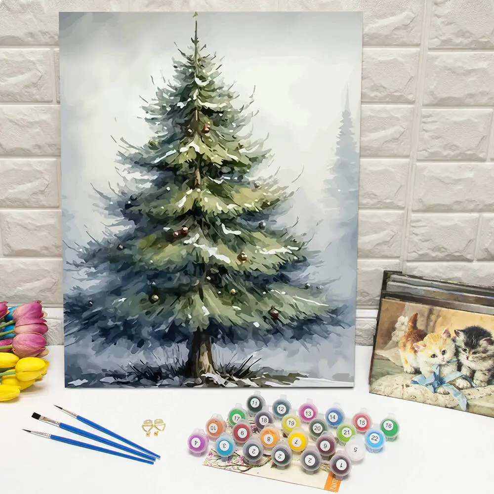 Disney Malen nach Zahlen Tinker Bell Malen auf Leinwand Lotus Digitales Ölgemälde Frosch Cartoon Acryl Home Decor Handgemachtes Geschenk