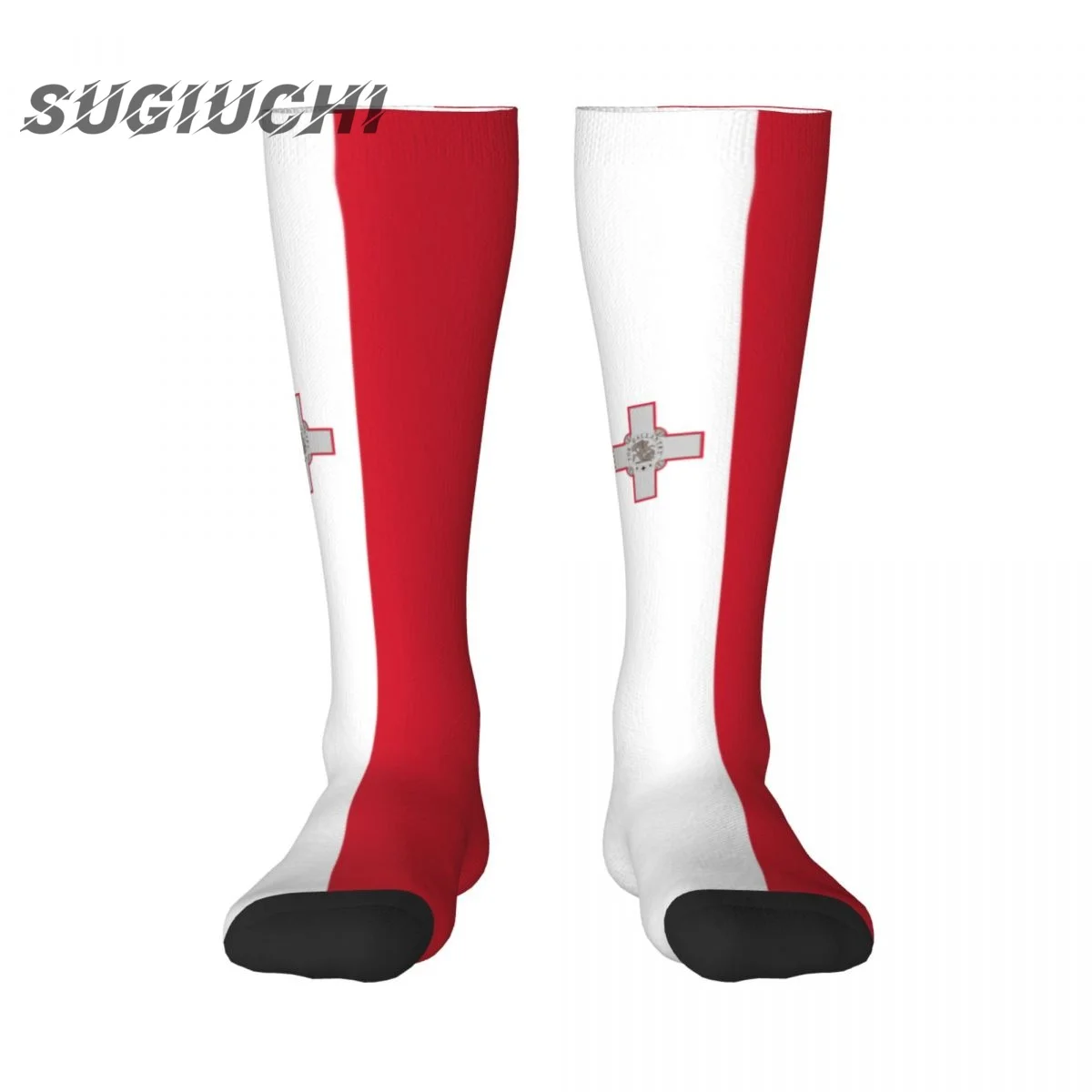 

Malta Flag Flag Polyester 3D Printed Socks For Men Women Casual High Quality Kawaii Socks Street Skateboard Socks