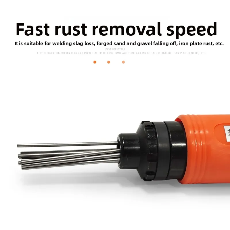 Gong Gong Gt-20 Pneumatic Rust Removal Gun Sempo Rust Removal Gun 12-Pin Straight Rust Remover Ship Steel Plate Rust Remover