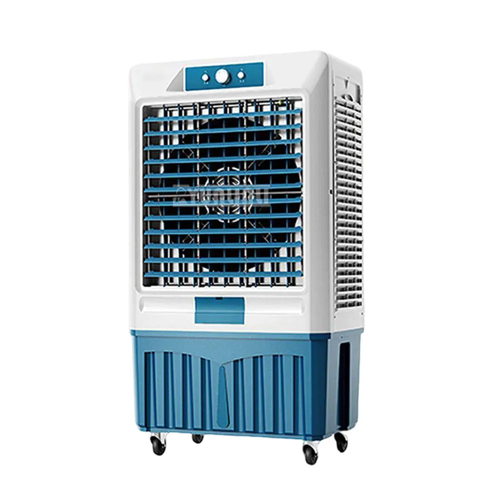 Industrial Air Cooler, Water Adding Mobile Cooling Fan, Vertical Evaporative Air Cooler for Workshop & Household Refrigeration