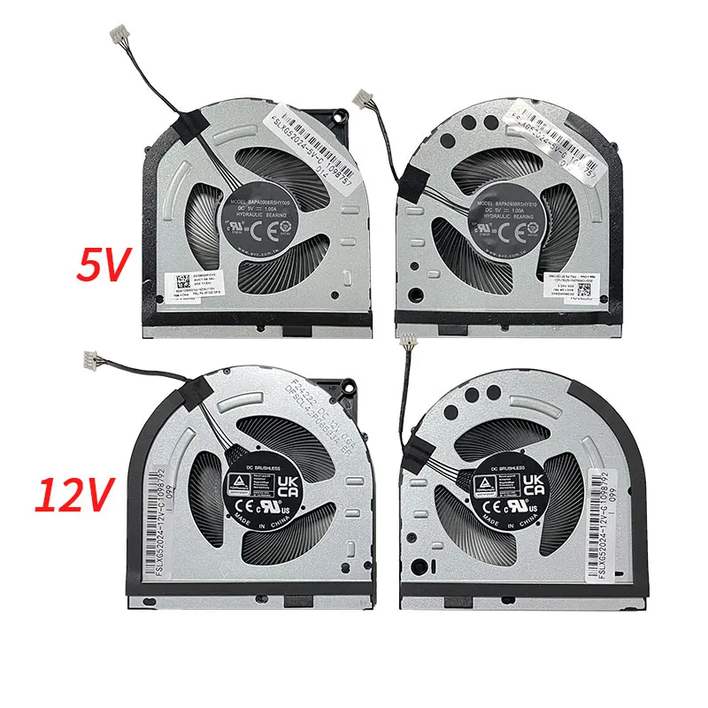 Ventilador de CPU e GPU para Notebook Lenovo G5000 IRX9 2024 83DV LOQ 15AHP9 15IAX9 15IRX9 15IAX9I - Cooler e Radiador para RTX4050 RTX4060