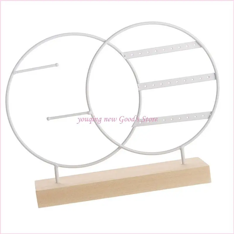 

57qa металлические ювелирные украшения для ювелирных изделий многофункциональная стойка для хранения для серьго