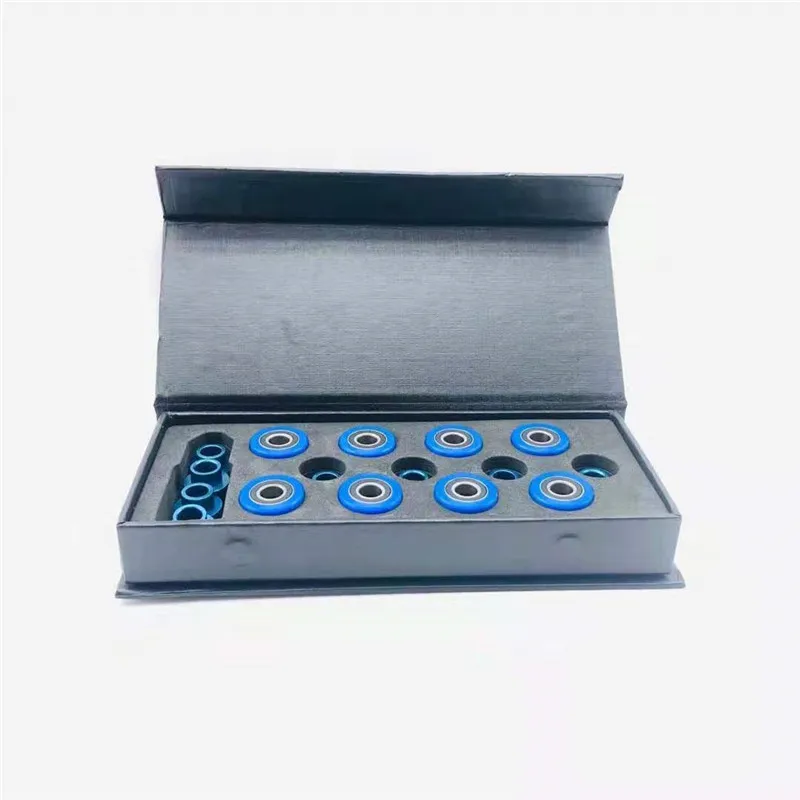 High Precise NS 688 Bearings With 608 Outer Ring Smooth Speed Skating Bearing 16pcs 8 Spacers Race Competition Speeding Bearing