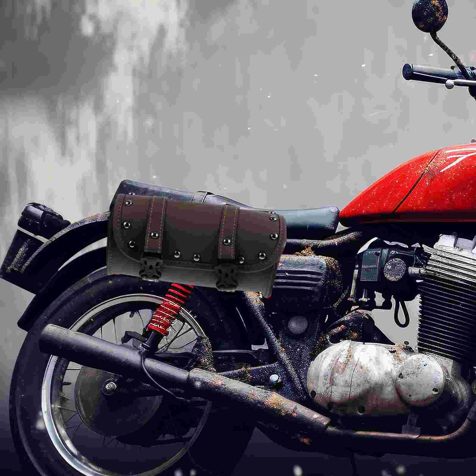 

Motorcycle Side Bag Bags for Saddle Vintage Saddlebag Motocycle Saddlebags