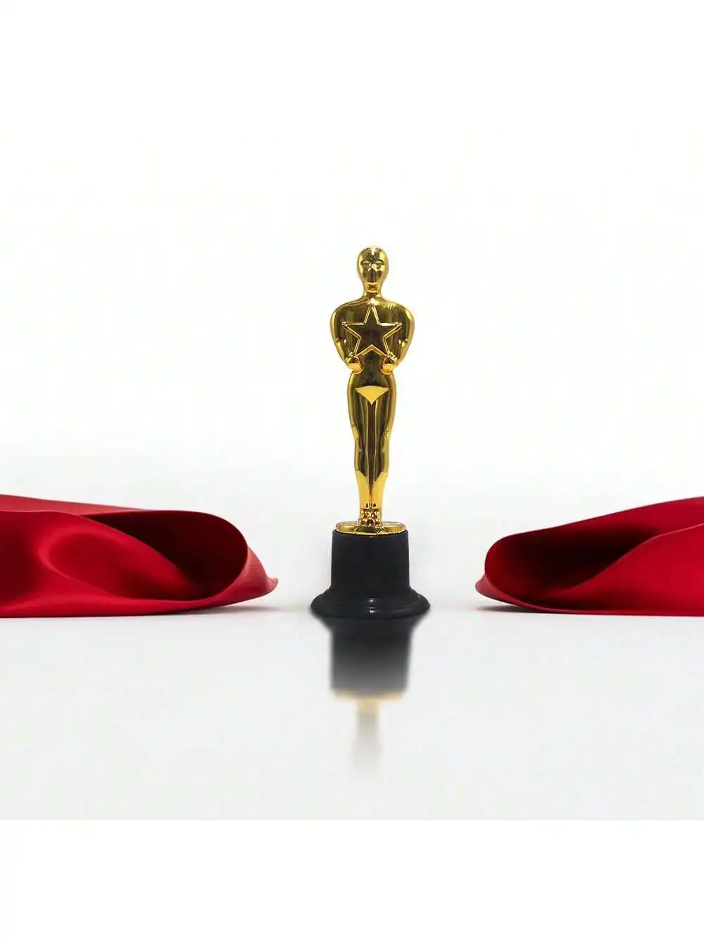1/3/6/12 Stück goldene Trophäenstatuetten, goldene Siegerfiguren, Auszeichnungstrophäen für Partydekorationen, Wertschätzungs-Geschenke – Detail 8