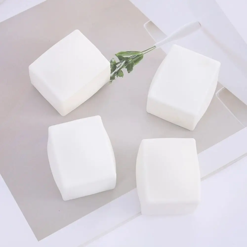Tofu DIY Empty Ball Skin White Yellow Fillable DIY Pressure Ball Kit Soft TPR With Lid Handmade Ball Skin Adults Beginners