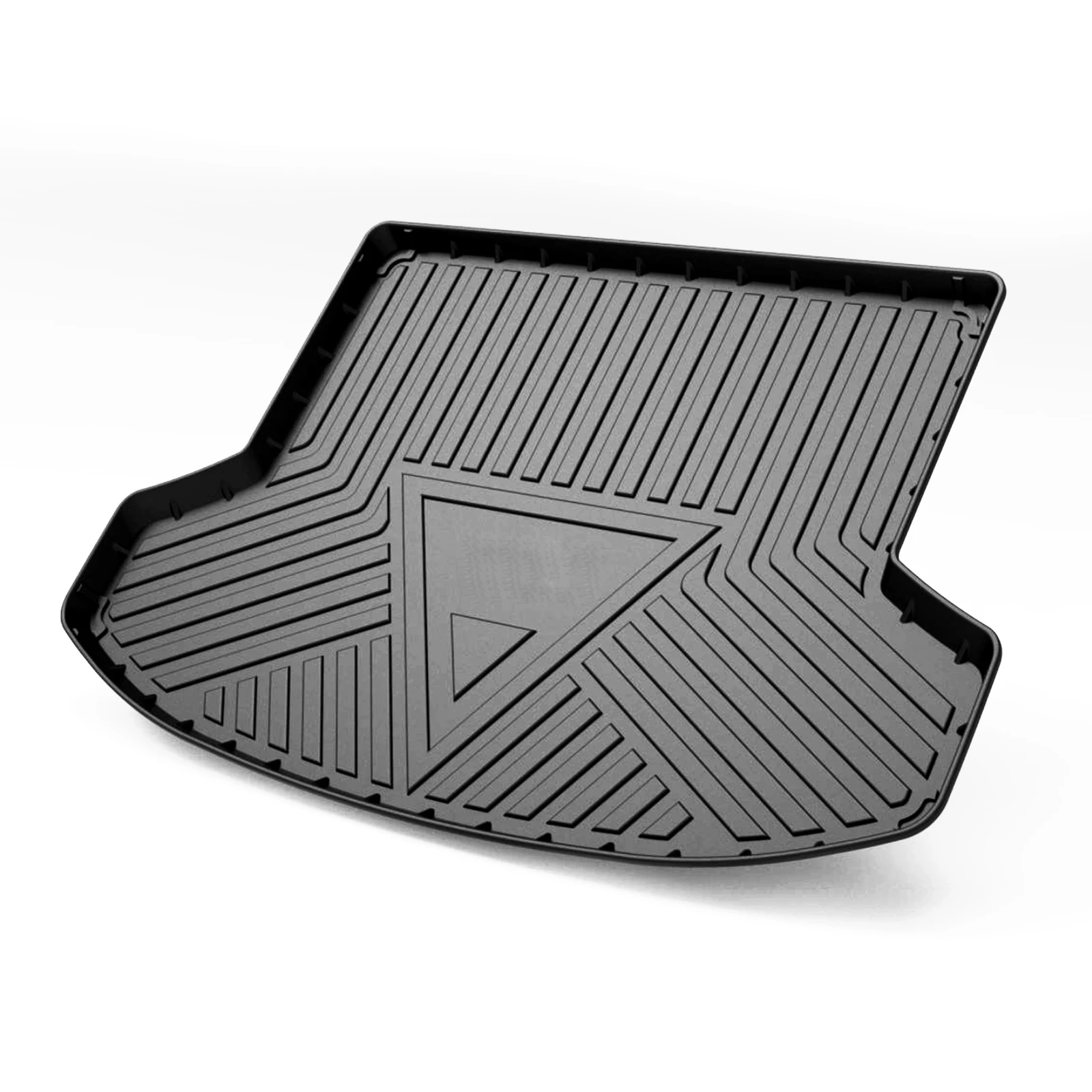 

For Hyundai ix35 2018-2021 TPE Custom Trunk Mat Waterproof Rubber Protective Front Car Trunk Mat