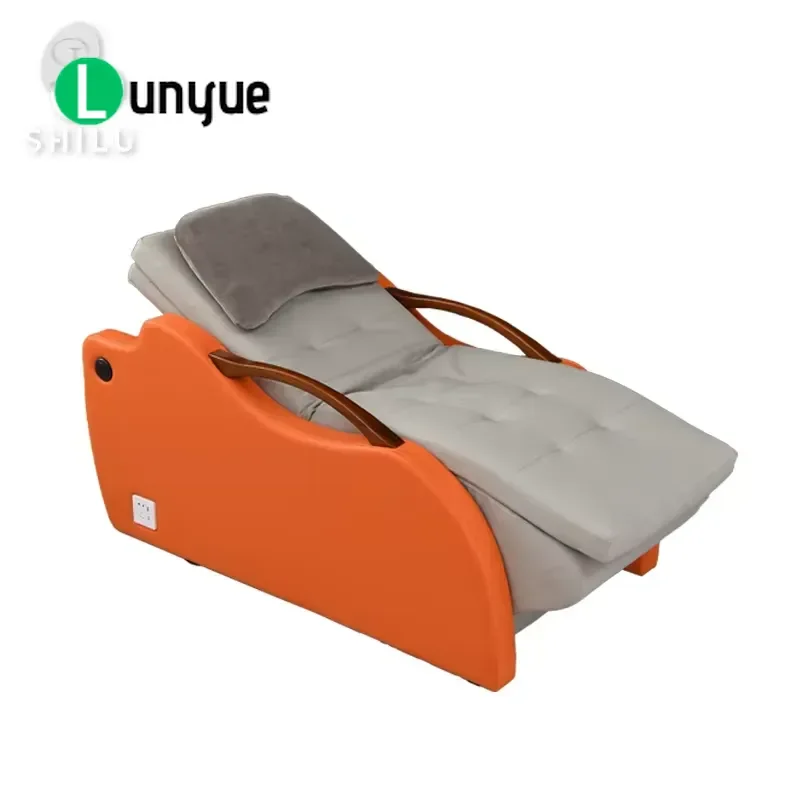 S Shaped Spa Bed Stone Road Facial Massage Table Comfortable Stylish Beauty Hotel Bedroom Gym School Use Durable