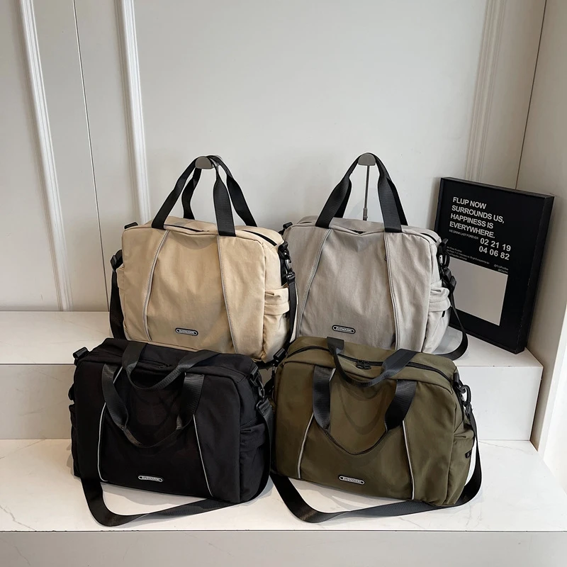 Bolso bandolera táctico lona – Compartimento húmedo-seco - imagen 4
